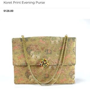 Koret Gold Evening Purse